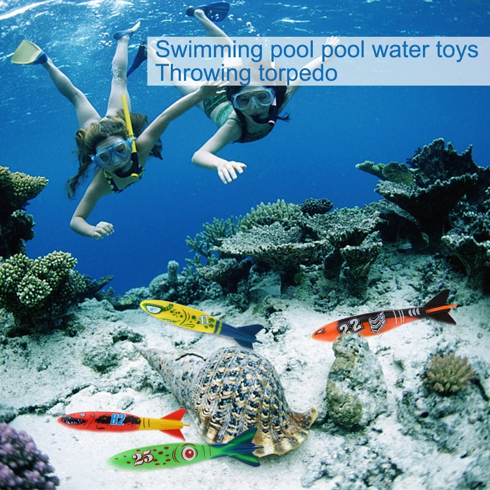 4pcs Swimming Pool Diving Toys F727