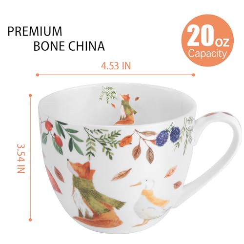 20 oz Bone China Christmas Mug Z844405