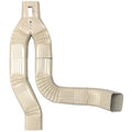 2x3 Classic Cream Downspout Diverter H5856