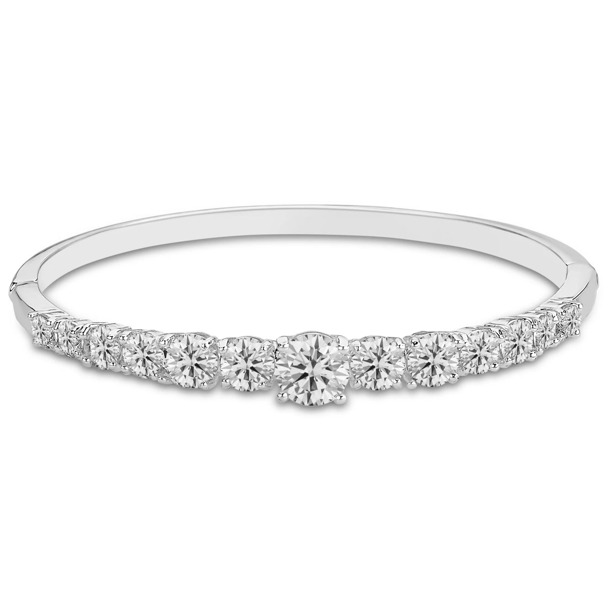 Cubic Bangle and Matching Necklace Set A5155