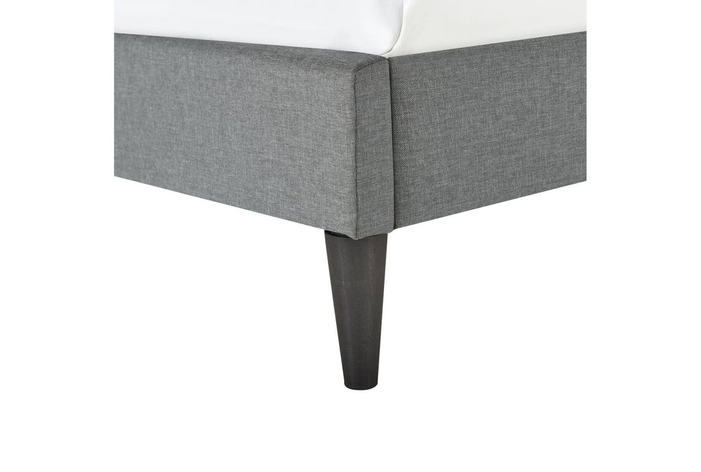 Vertical Channeled Platform Bed I5852