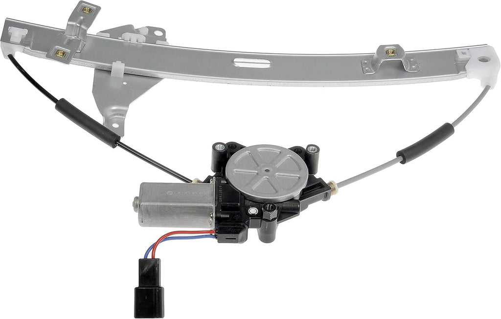 Front Driver Side Power Window Regulator And Motor Assembly Pack of 2 F220