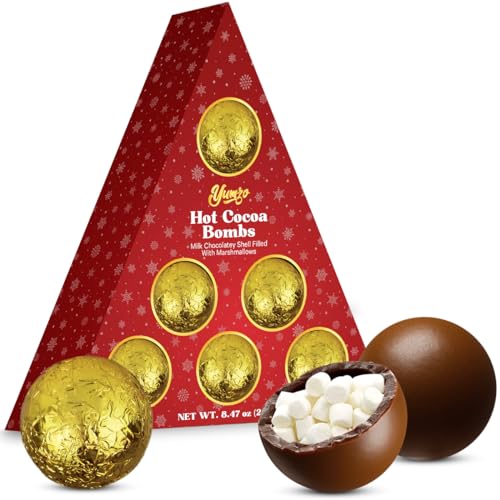 3 Pack Chocolate Bombs with Mini Marshmallows and Cocoa Powder Z858228