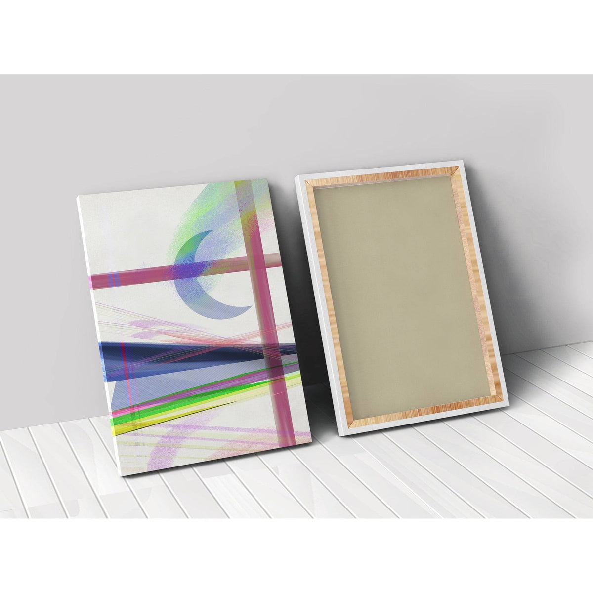 Multi-Color Stretched Canvas S38786