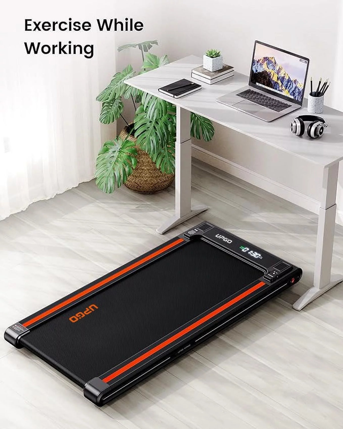 2.5HP Walking Pad Treadmill with Remote Control H92428