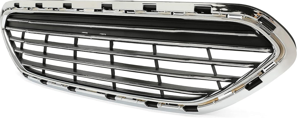Chrome Frame Grille Front Grill Bumper Guard Cover Molding Replacement W6556