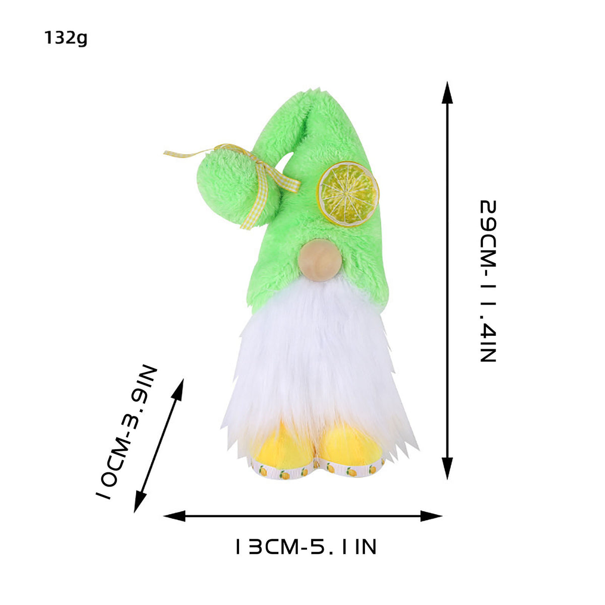 Lemon Doll Plush Dwarf Doll C3644