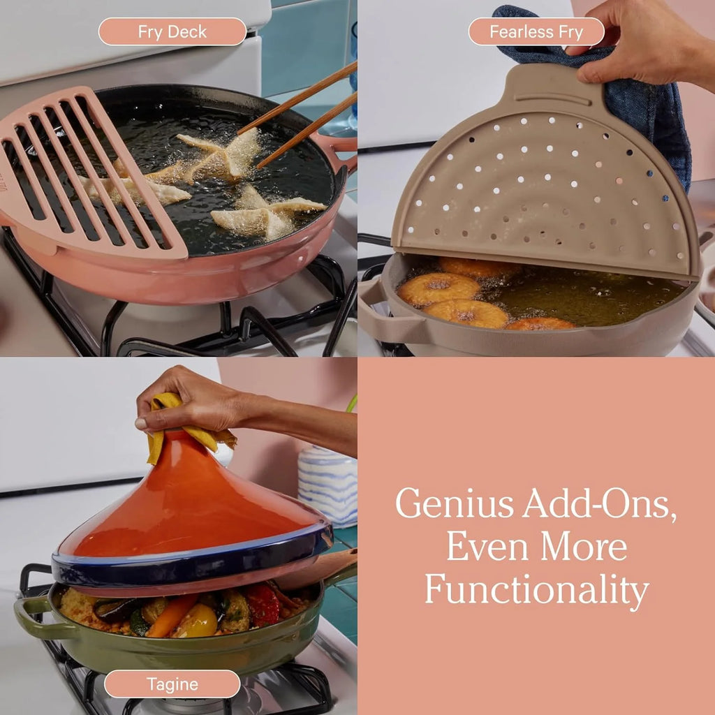 10-Inch Enameled Cast Iron Skillet C687699
