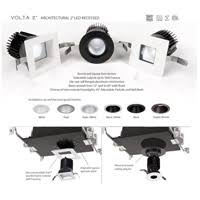 Volta Round Shallow Regressed Downlight Trim P42094
