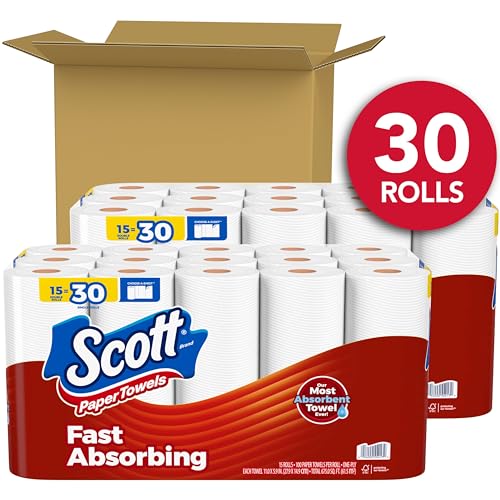 Scott Paper Towels 6 Double Rolls J745965
