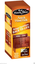 12 oz Dutch Glow Amish Wood Milk Furniture (Pack of 3) C29136