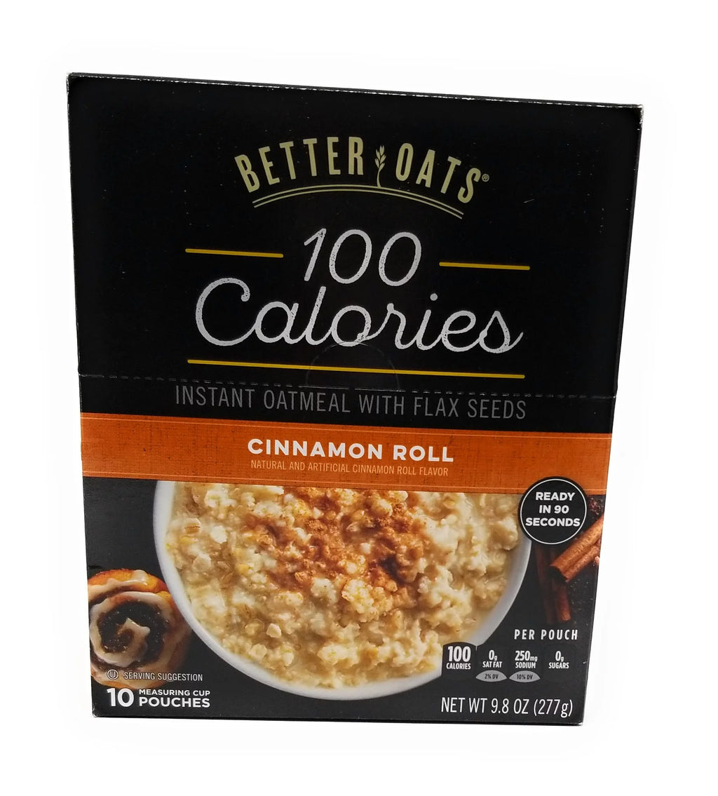 Instant Oatmeal Cinnamon Roll 9.8 Oz 3 Pack S7926