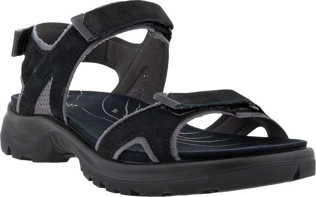 Black Nubuck Sport Sandal N758