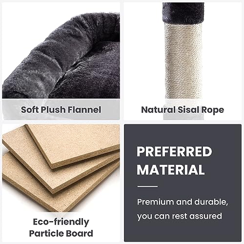 Beige Multi-Level Cat Tree with Condo Z3922