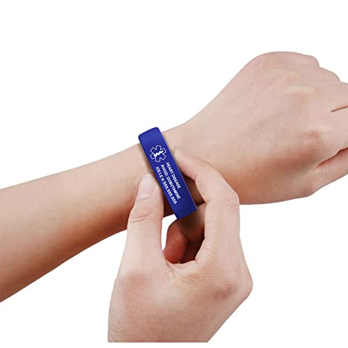 Silicone Emergency ID Bracelet R8802