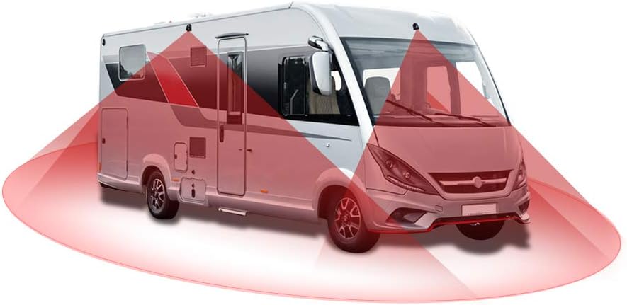 Bird View Camera System with 4 HD Bus Cameras J967885