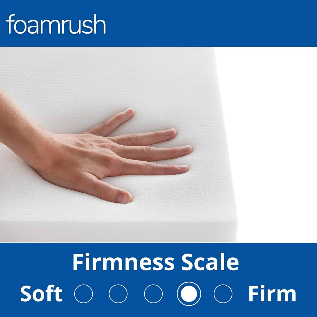 18" x 82" Cool Gel Memory Foam Bench Cushion Replacement M684641
