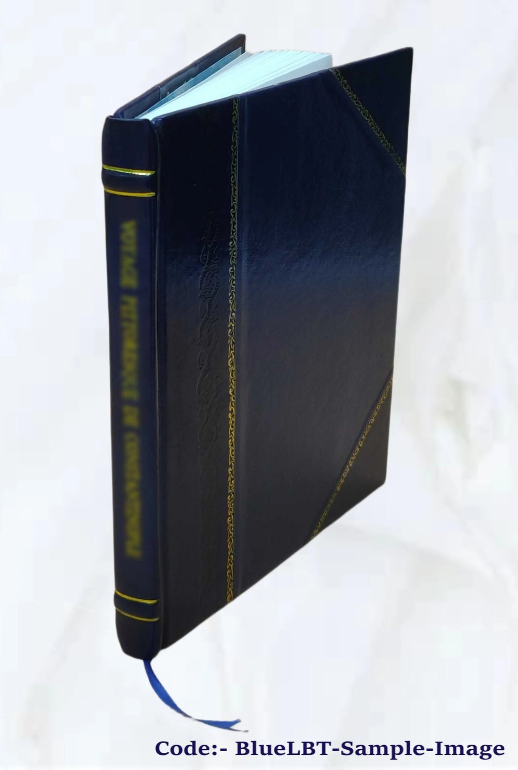 Leather Bound Report Volume 4 1902 F7044