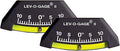 Pack of 2 Inclinometer and Tilt Gauge Leveling Gauges M747