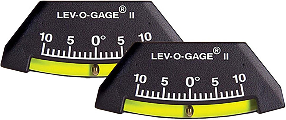 Pack of 2 Inclinometer and Tilt Gauge Leveling Gauges M747