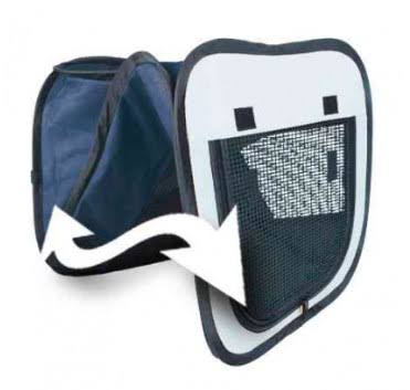 Grey Collapsible Pet Carrier F181599