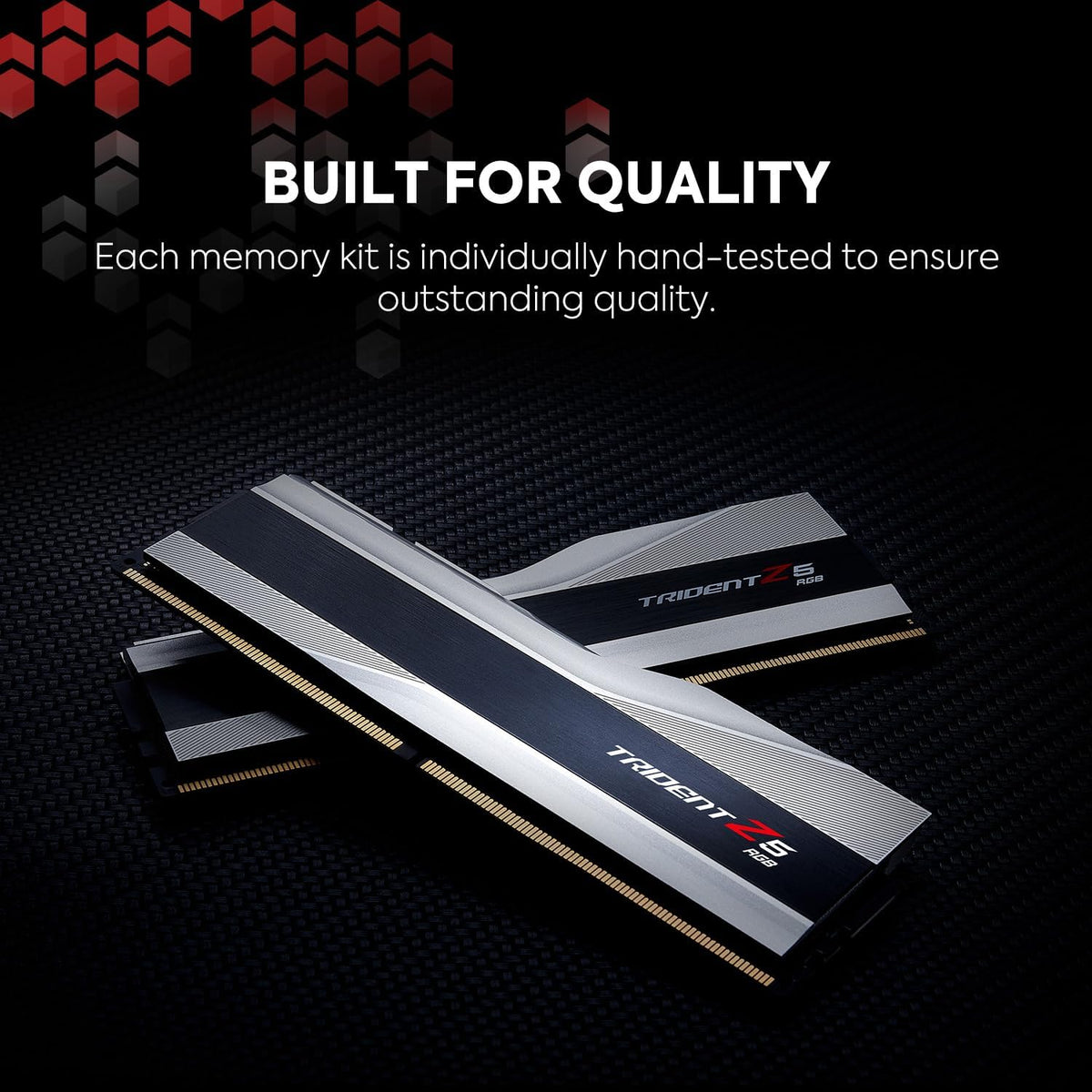 32GB (2x16GB) DDR5 RAM 6000MT/s CL32-38-38-96 Metallic Silver Desktop Computer Memory J736726
