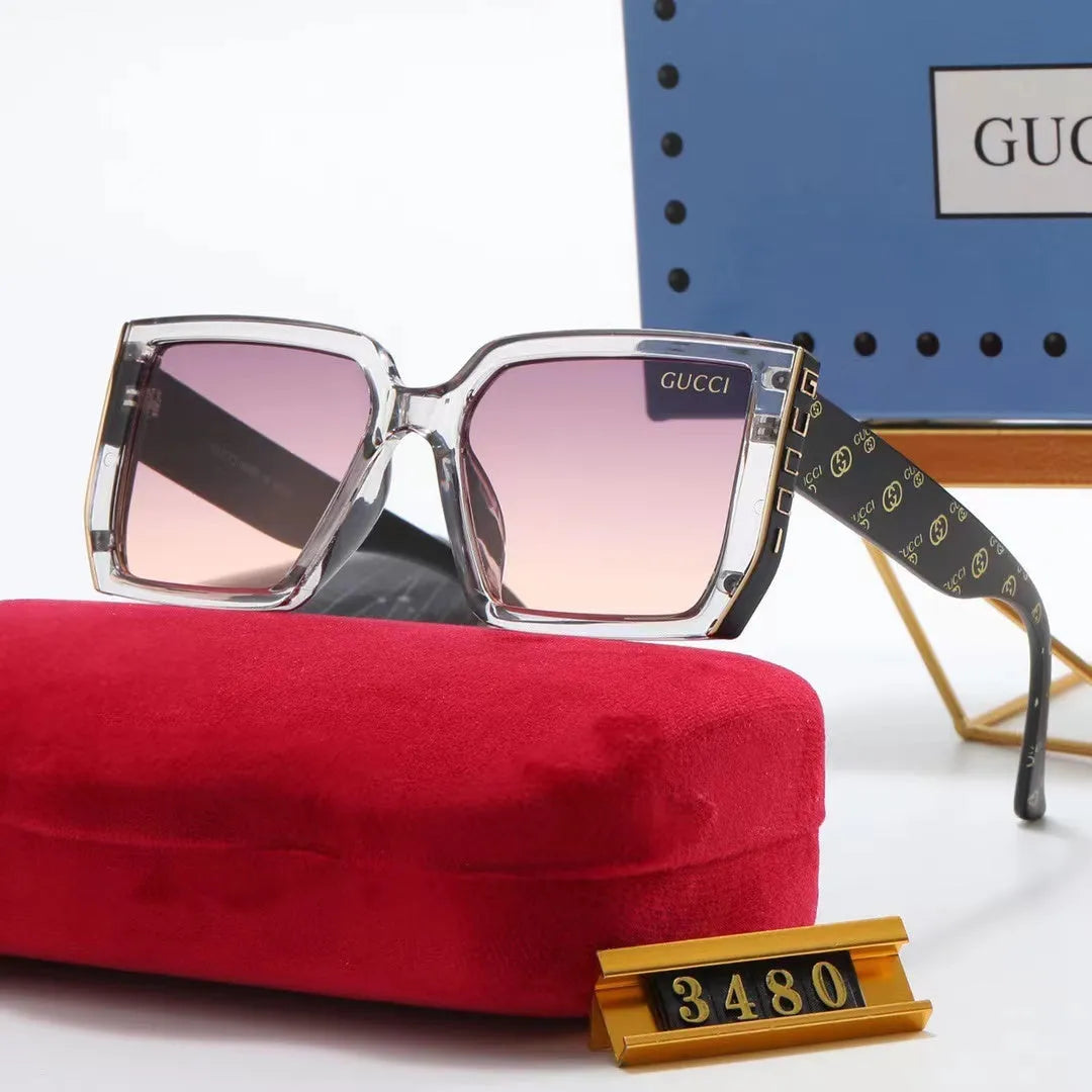 Double G Printing Graffiti Polarized Sunglasses O1819