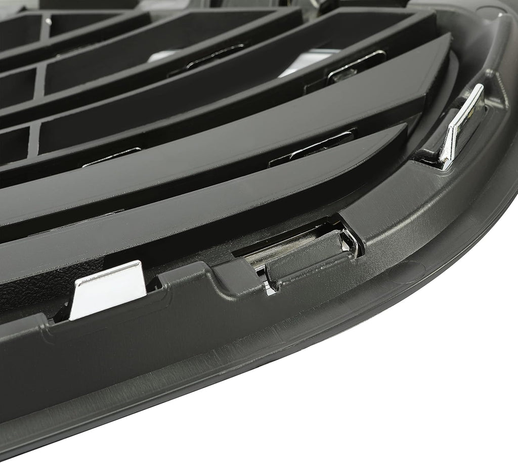Chrome Frame Grille Front Grill Bumper Guard Cover Molding Replacement W6556