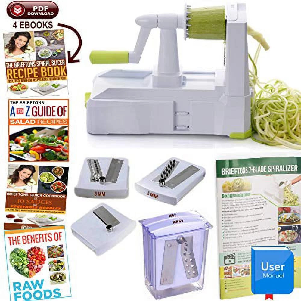 5-Blade Vegetable Spiralizer White Y3269