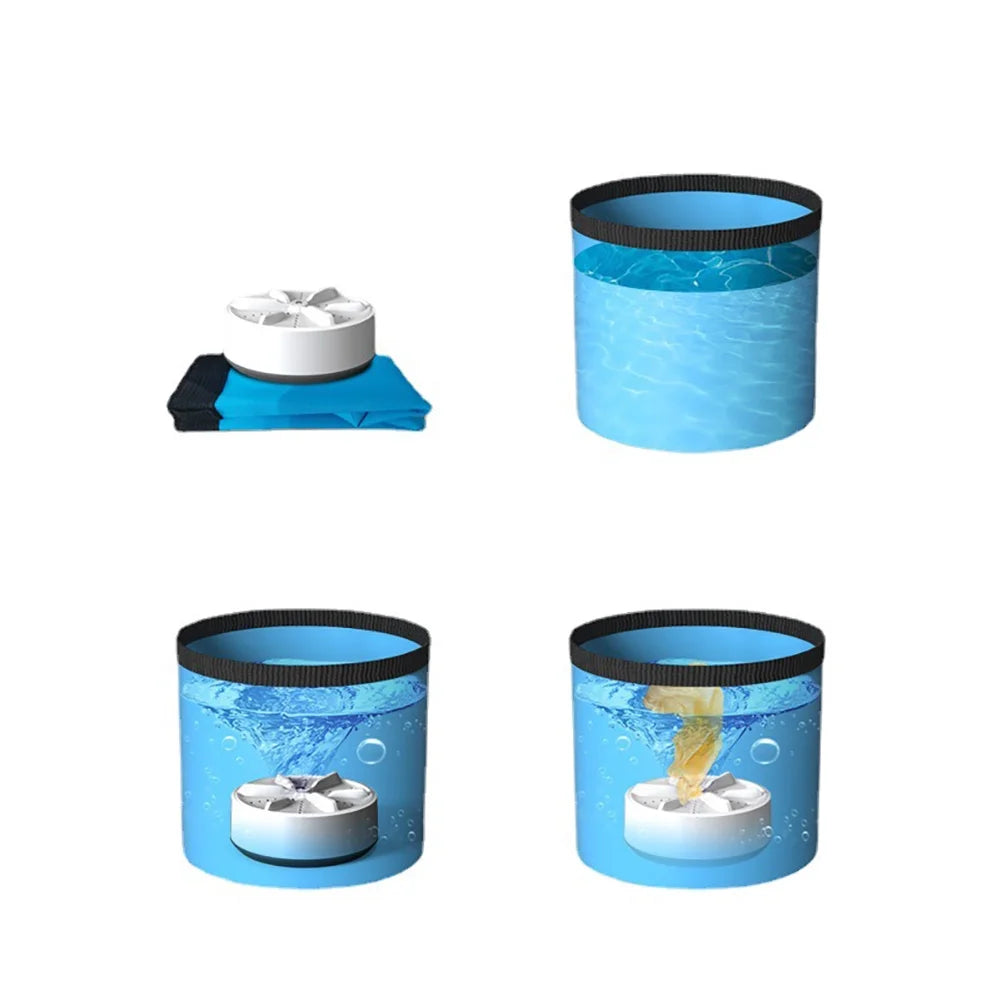 Rechargeable Mini Portable Washing Machine H297