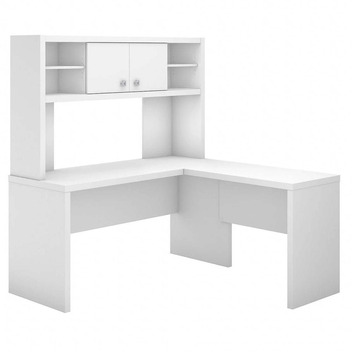 L Shaped Desk with Hutch Q5678