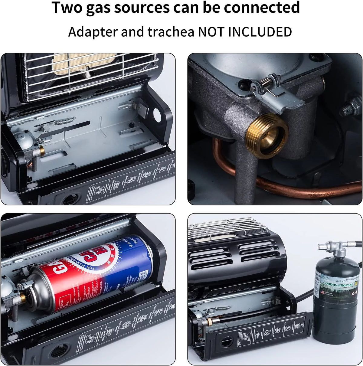 Adjustable Dual Fuel Camping Heater X5245