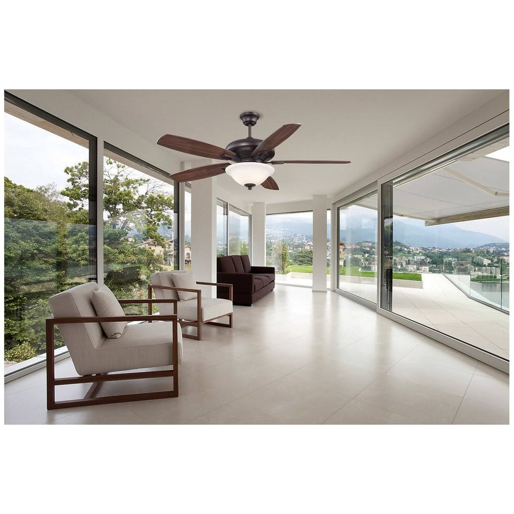 English Bronze Ceiling Fan R97527
