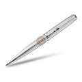 Chrome Guilloche Stripes Ballpoint Pen B694