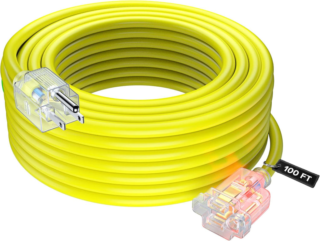 100 Feet 14 Gauge Heavy Duty Outdoor Extension Cord Y2511