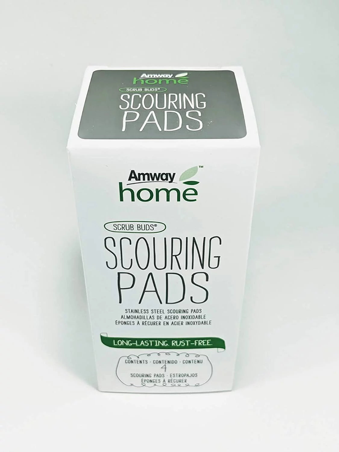 4 Pack Stainless Steel Scouring Pads U153