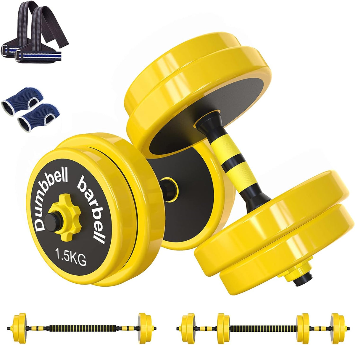 Adjustable Non-Slip Neoprene Dumbbells Set O802