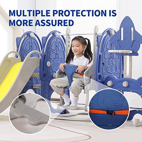 8 in 1 Toddler Slide and Swing Set H8103