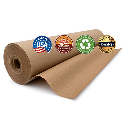 Industrial Grade Recycled Kraft Paper Roll 17.75 inches x 100 feet B378345