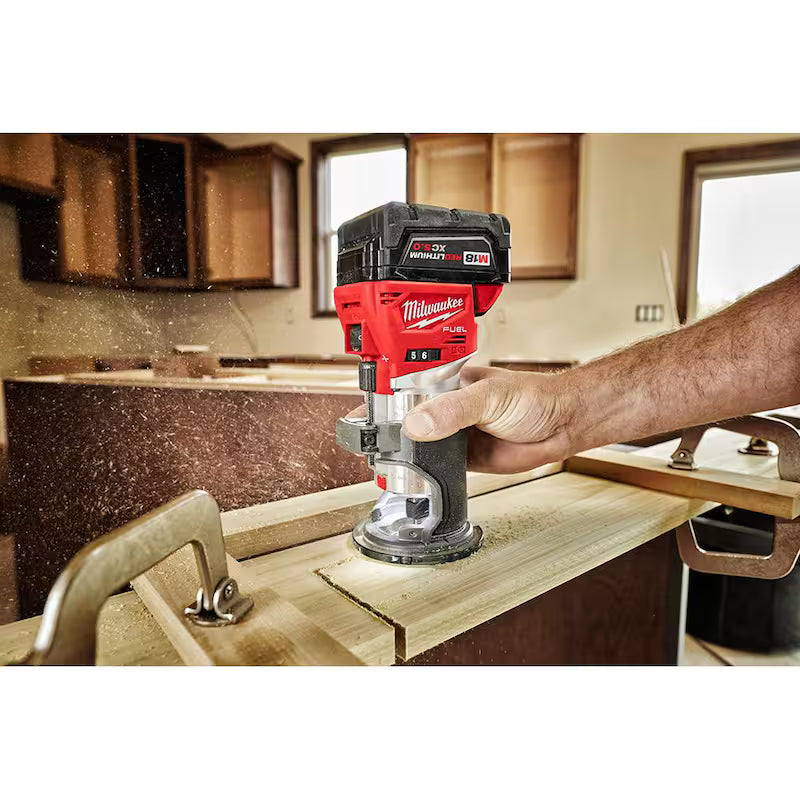 18V Brushless Cordless Compact Router with Battery and Charger T278