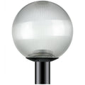 12 inch Decorative Outdoor Globe Post Mount Fixture Medium Base E26 Socket V528