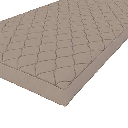 Quilted Twin Mattress with Removable Cover in Gray Y342770