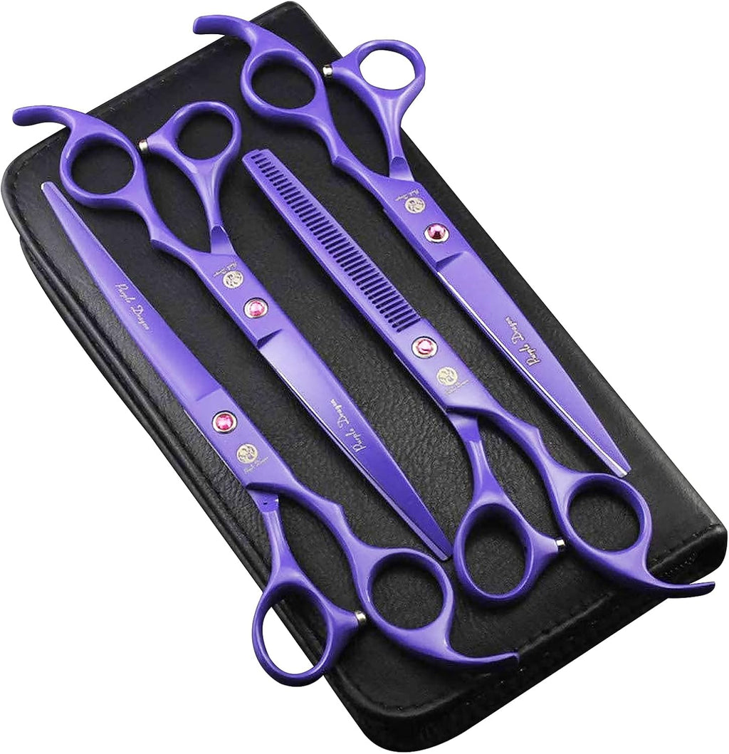 7.0 inch 4PCS Pet Grooming Scissors Kit with Case B17421