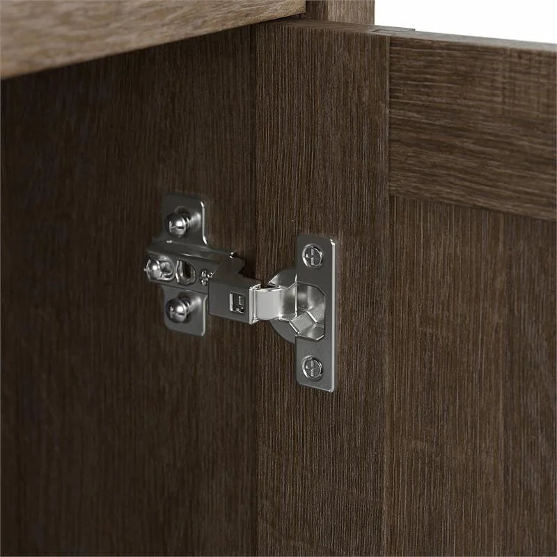 L Shaped Desk with Storage A526