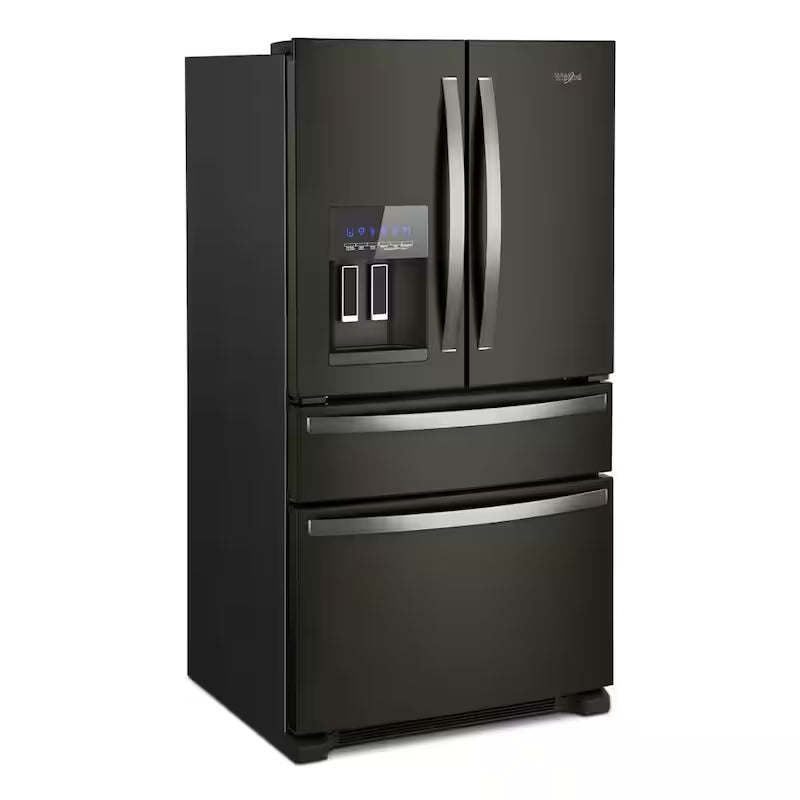 French Door Refrigerator in Black Stainless H8338