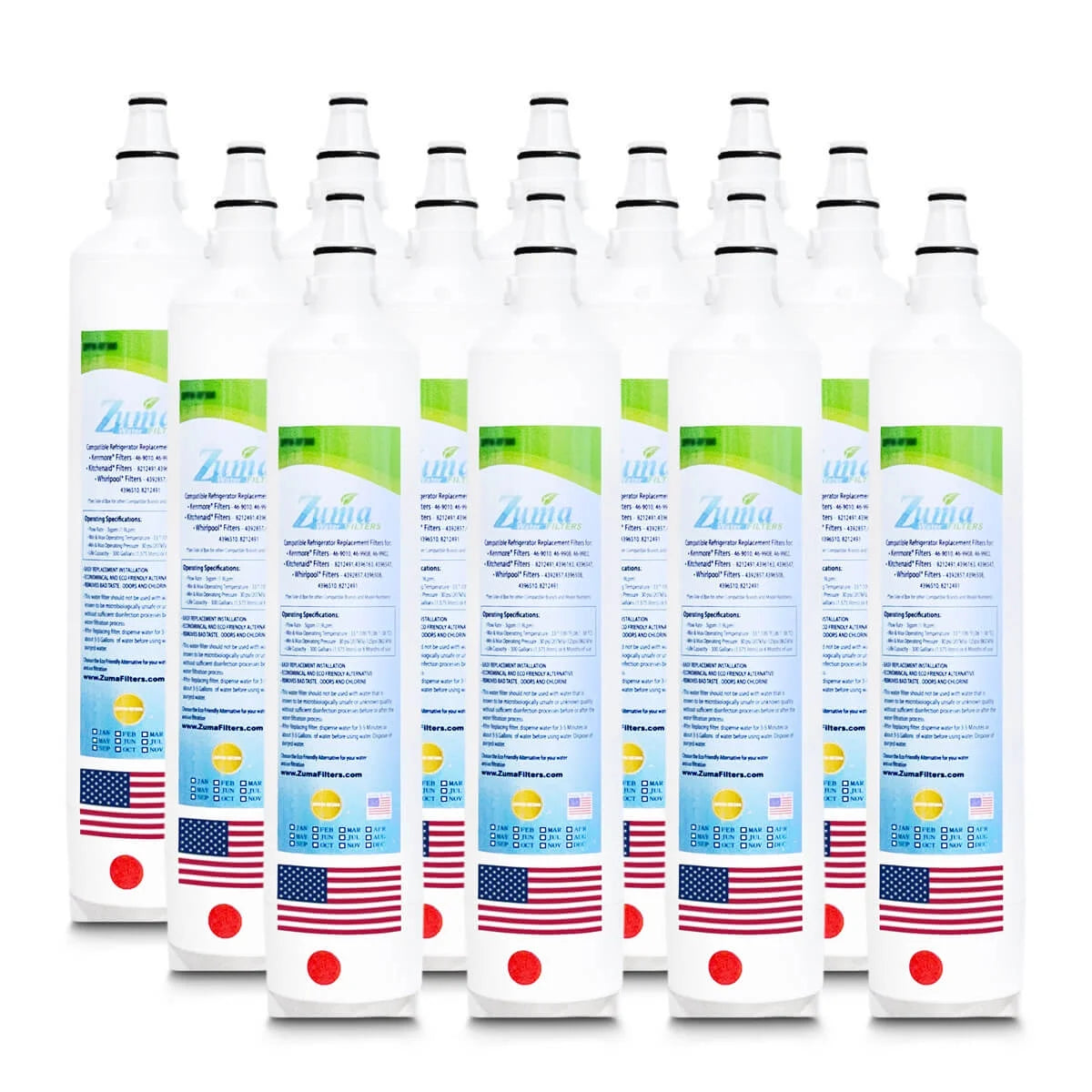 12 Pack Water Filters C38507