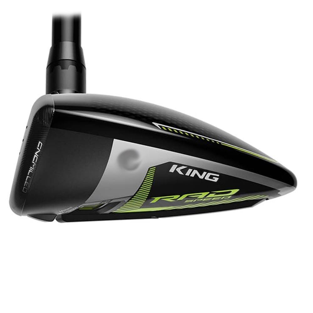 Black/Yellow Left Hand 3 Stiff Fairway Wood V7538