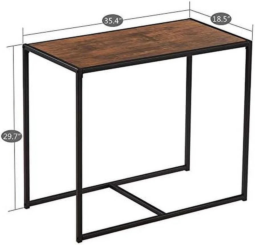 3 Pcs Modern Wood Dining Table and Chairs Set D633177