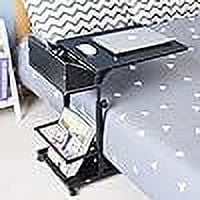 Black Height Adjustable Sofa Side Table B12929