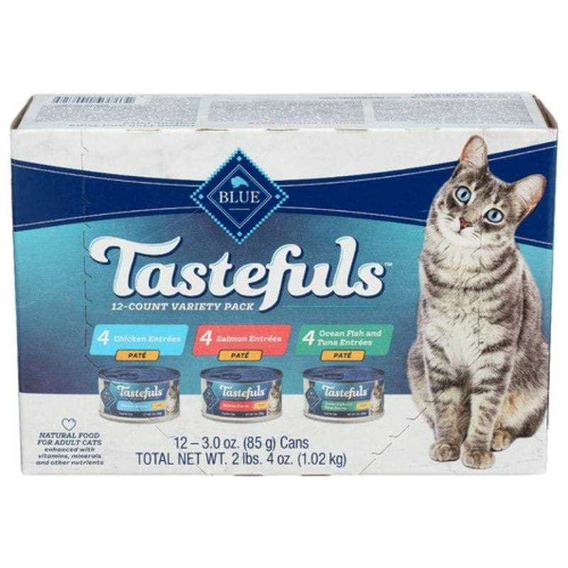 Chicken Salmon & Tuna Wet Cat Food Variety Pack H3103
